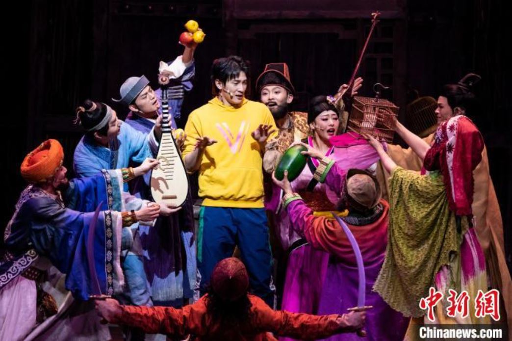 “穿越”音乐剧《丝路之声》北京首演 国际视野讲述中国故事