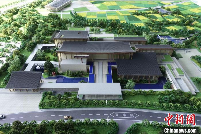 泗洲中国造纸遗址博物馆在杭州富阳开工建造